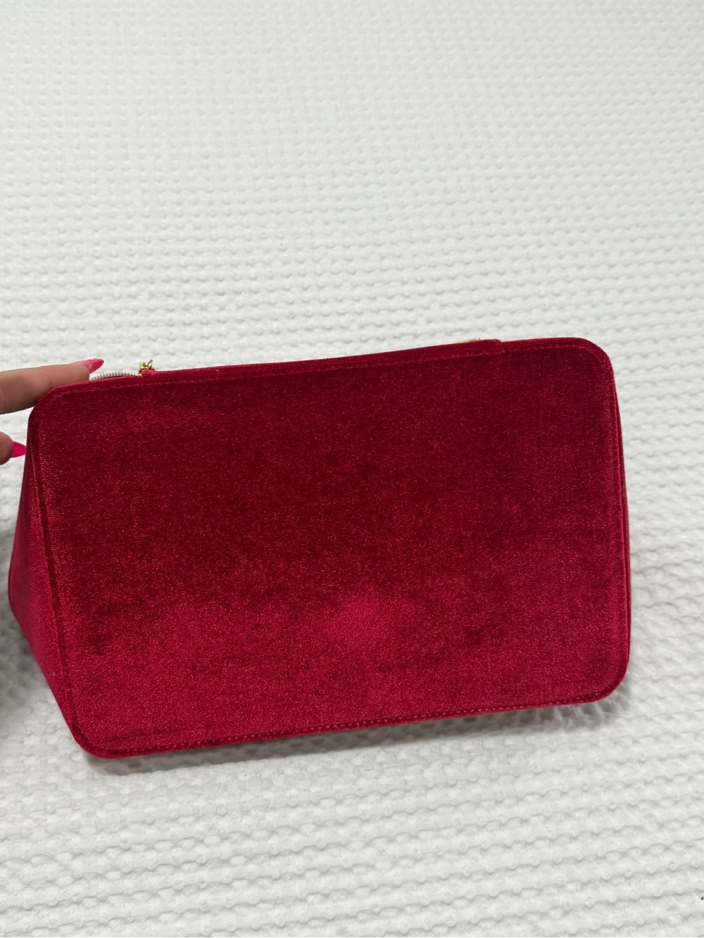 Estee Lauder Velvet Bow Jewelry Case - Red - Picture 5 of 6